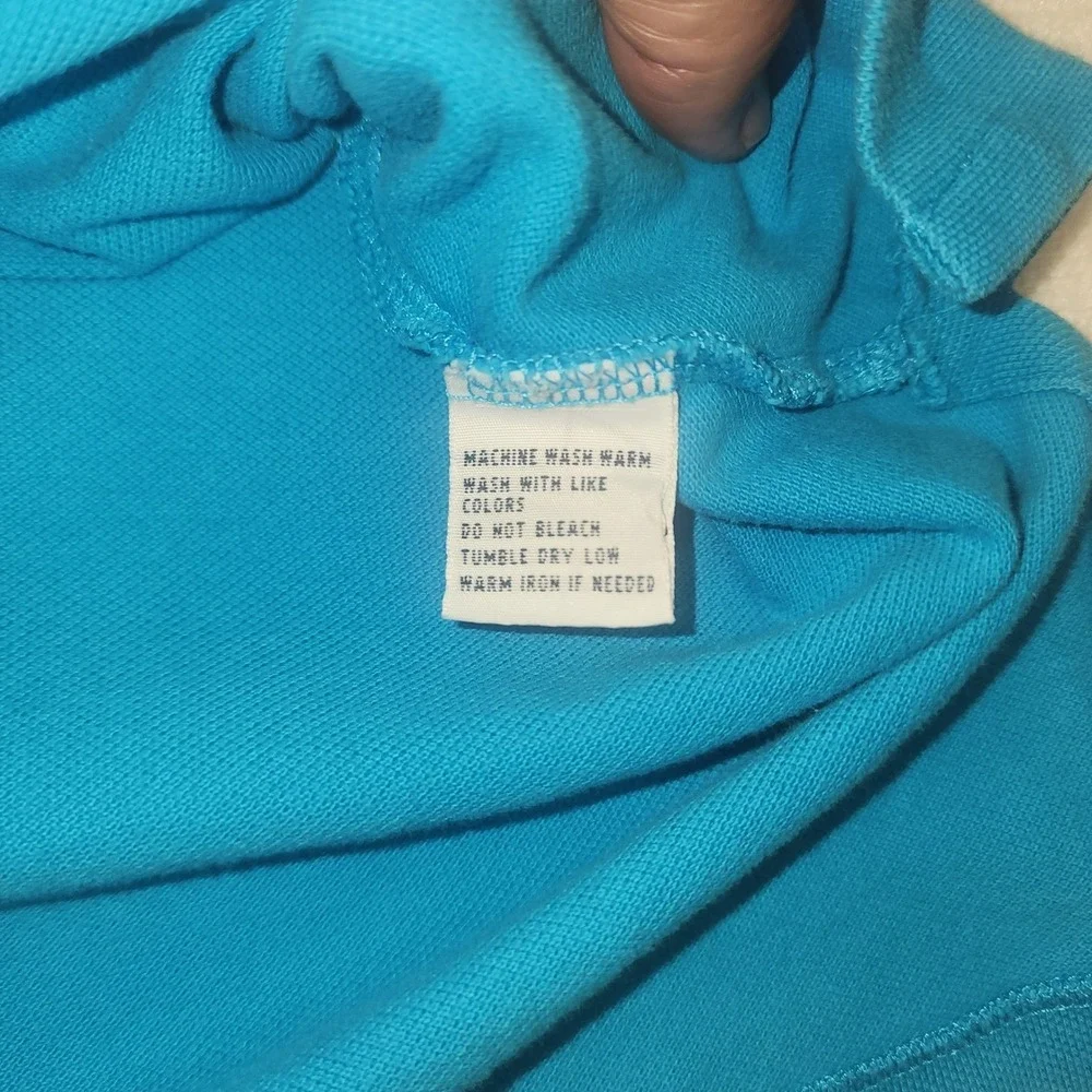 Polo Ralph Lauren Mens XL Blue Short Sleeve Cotton Pique Pony Logo Polo Shirt‎